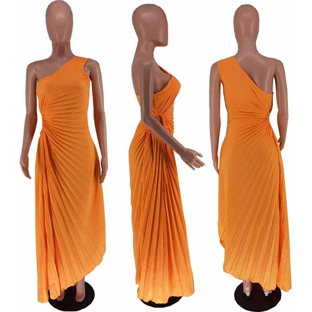 Women's Polyester Elastane One Shoulder Sleeveles… - image 4